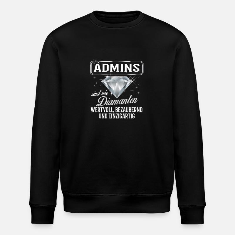 ADMINS - DM - Stanley/Stella Unisex Bio-Sweatshirt ROLLER - Schwarz