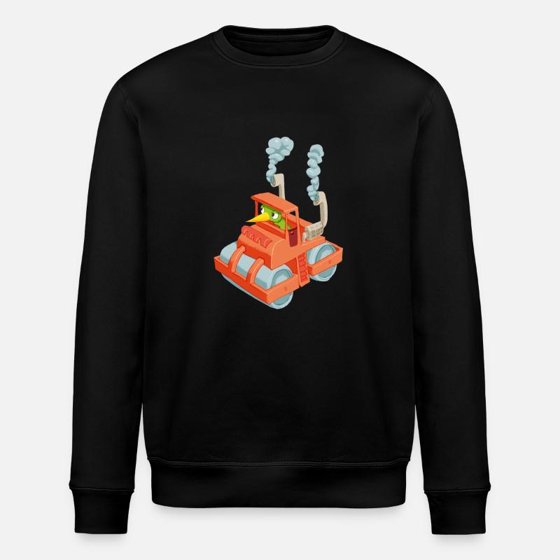 DampfRaupe - Stanley/Stella Unisex Bio-Sweatshirt ROLLER - Schwarz