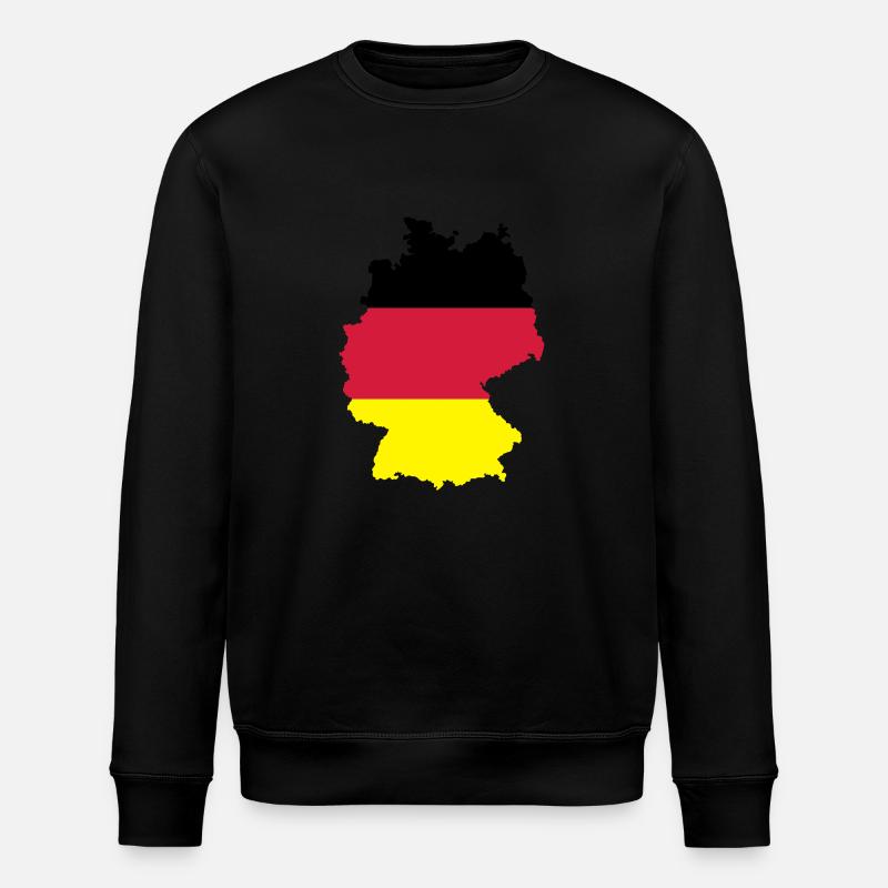 Deutschland - Stanley/Stella Unisex Bio-Sweatshirt ROLLER - Schwarz