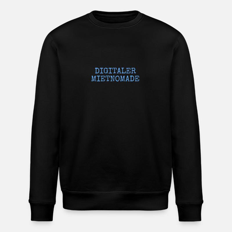 Geschenkidee für Mietnomade - Stanley/Stella Unisex Bio-Sweatshirt ROLLER - Schwarz