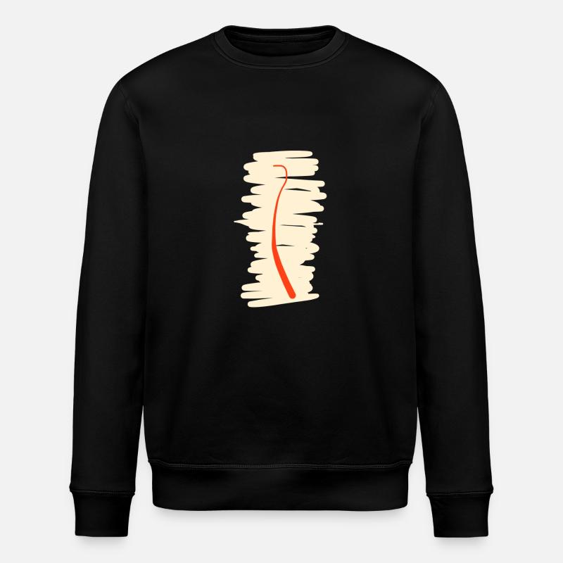 Cadeau créatif pour bébé - Sweat bio ROLLER Stanley/Stella Unisexe - noir
