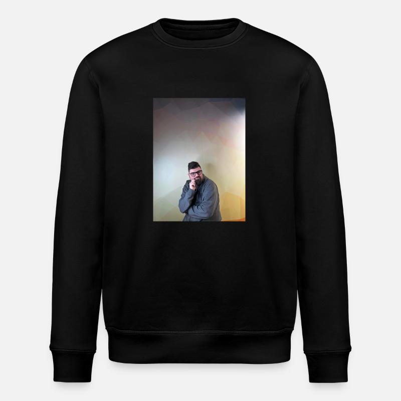 Tom Erik Risanger - Stanley/Stella ROLLER Unisex Organic Sweatshirt - black