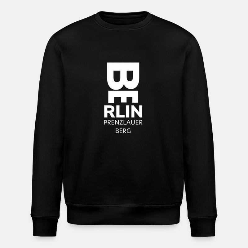 Berlin Prenzlauer Berg - Sweat bio ROLLER Stanley/Stella Unisexe - noir