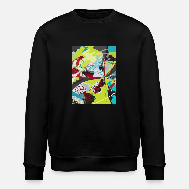 OUT off Control - Stanley/Stella Unisex Bio-Sweatshirt ROLLER - Schwarz
