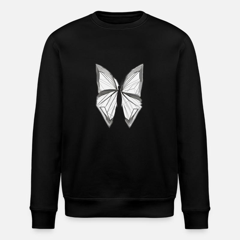 Papillon - Sweat bio ROLLER Stanley/Stella Unisexe - noir