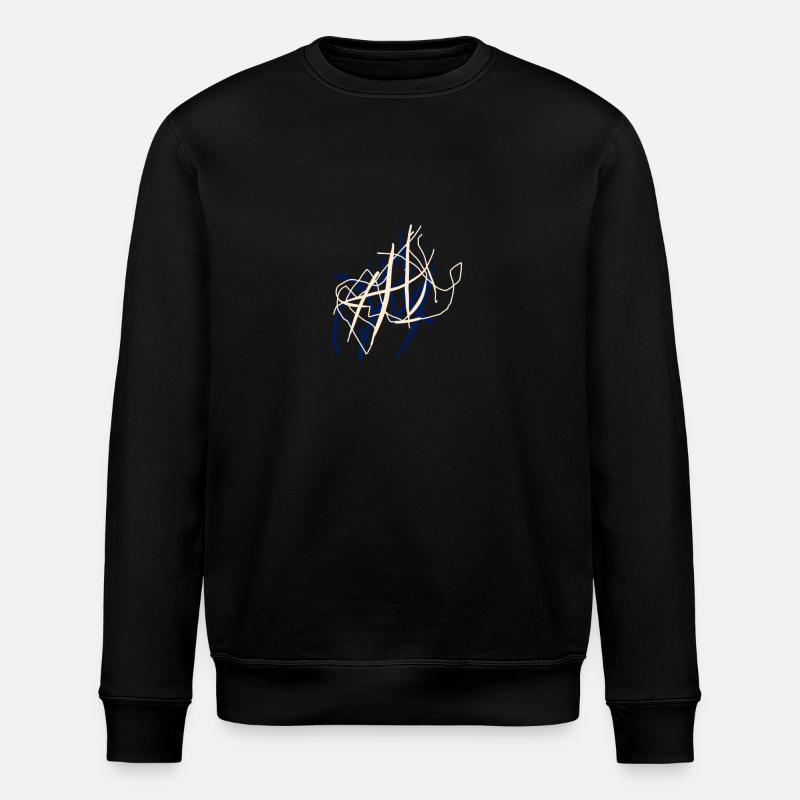 Robe artistique abstraite - Sweat bio ROLLER Stanley/Stella Unisexe - noir