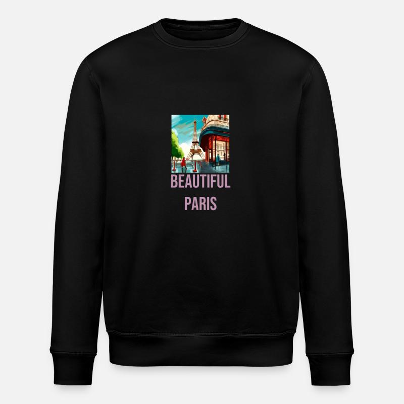 Passion Paris - Sweat bio ROLLER Stanley/Stella Unisexe - noir