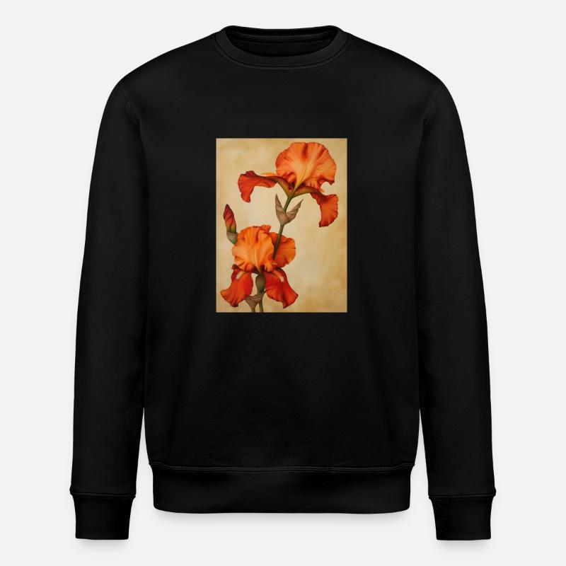 Affiche Toile Sng Iris 36 - Sweat bio ROLLER Stanley/Stella Unisexe - noir