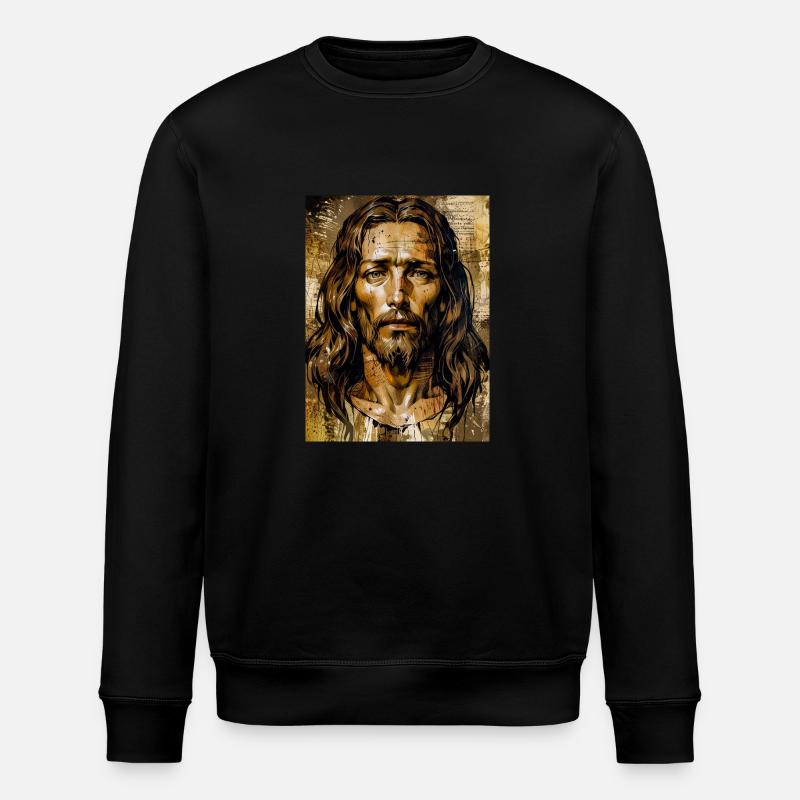 Le Messie souffrant - Sweat bio ROLLER Stanley/Stella Unisexe - noir