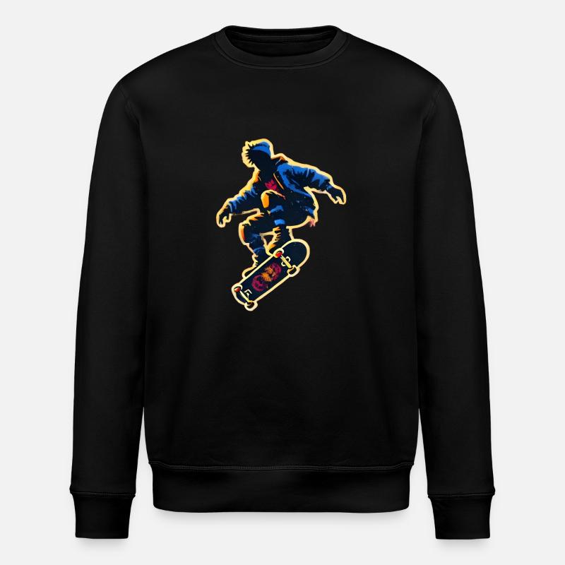 SAUVAGE - Sweat bio ROLLER Stanley/Stella Unisexe - noir