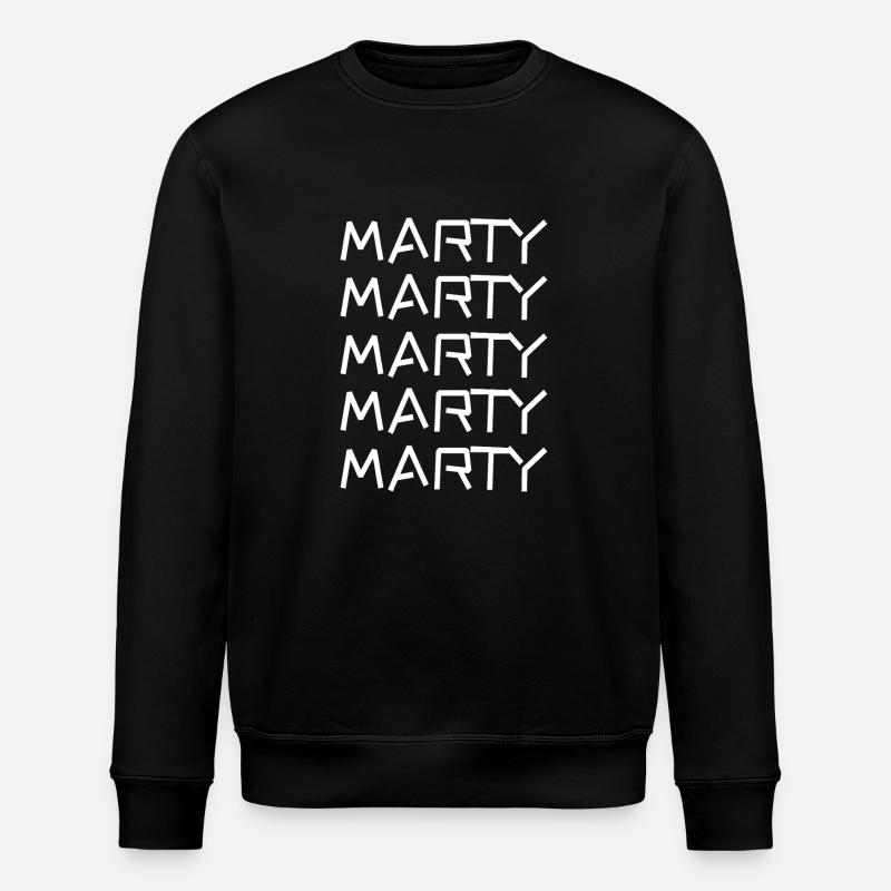 Bachelor Marty - Stanley/Stella ROLLER Unisex Organic Sweatshirt - black