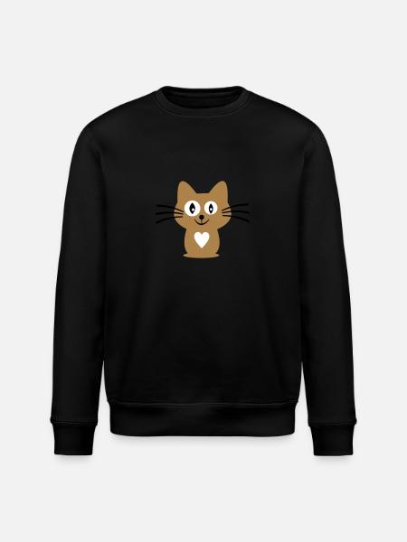 chat - Sweat bio ROLLER Stanley/Stella Unisexe - noir