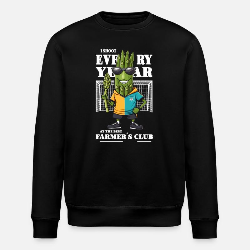 Association des asperges - Sweat bio ROLLER Stanley/Stella Unisexe - noir