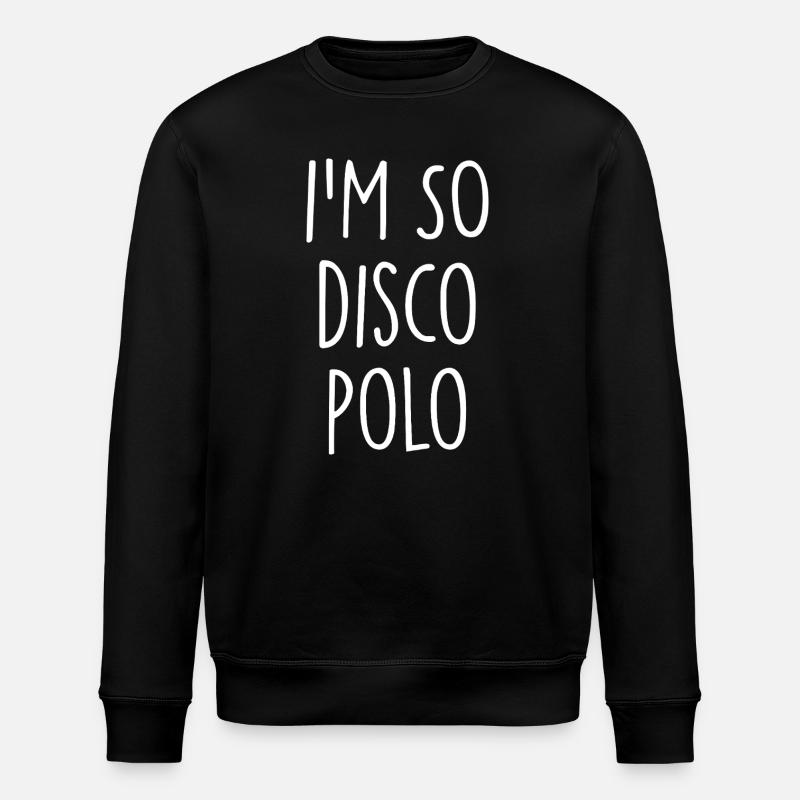 Disco Polo - Stanley/Stella ROLLER Unisex Organic Sweatshirt - black