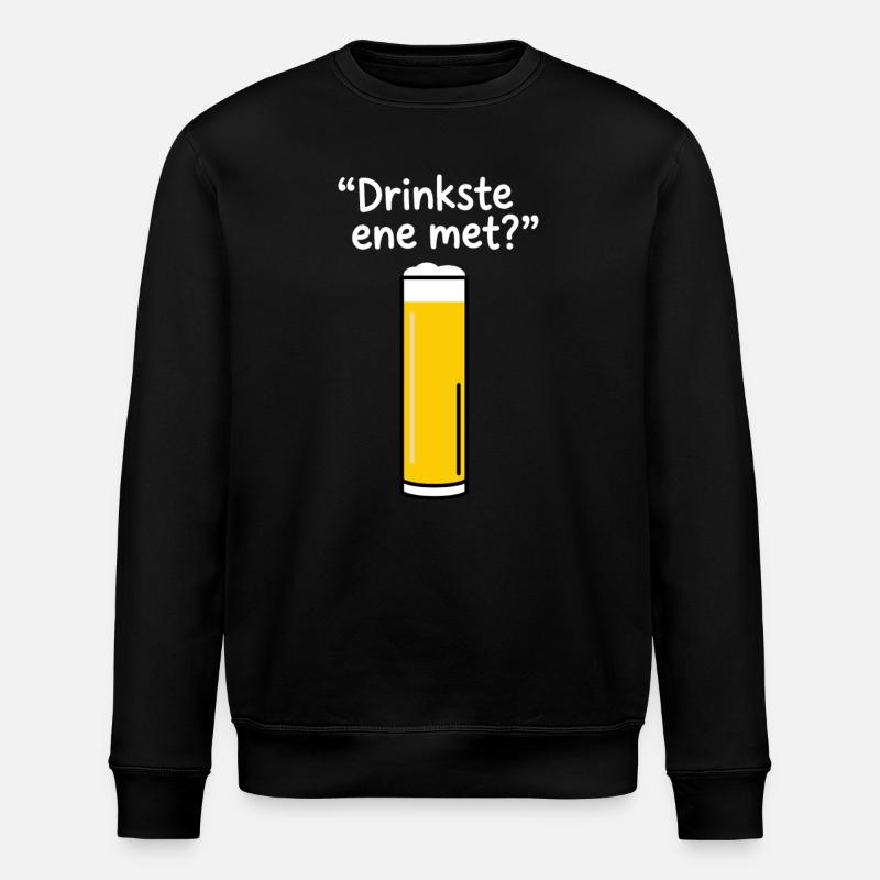 Drinkste ene met? Kölsch Karneval - Stanley/Stella Unisex Bio-Sweatshirt ROLLER - Schwarz