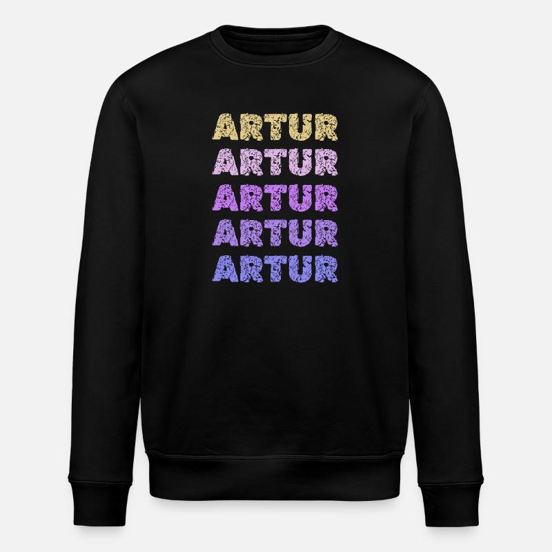 Artur Artur - Sweat bio ROLLER Stanley/Stella Unisexe - noir
