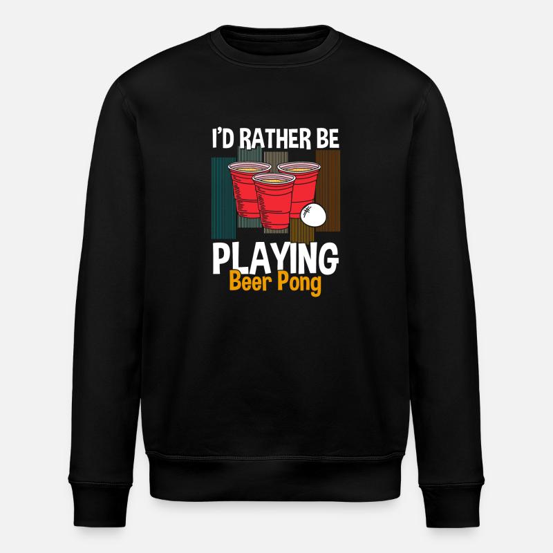 Beer Celebrations Drunkards - Stanley/Stella ROLLER Unisex Organic Sweatshirt - black