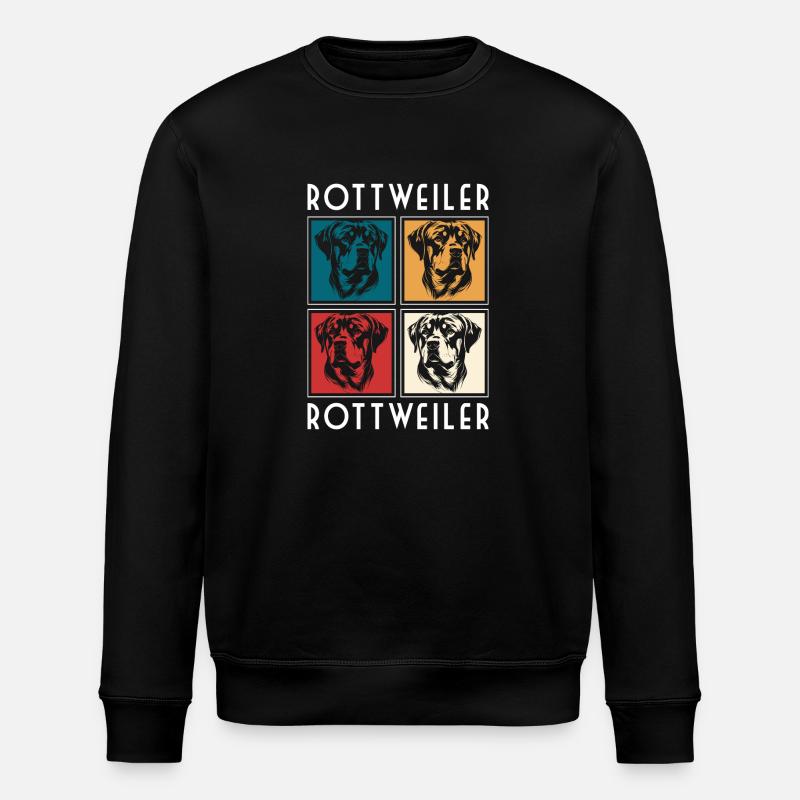 Rottweiler Danger Master - Sweat bio ROLLER Stanley/Stella Unisexe - noir