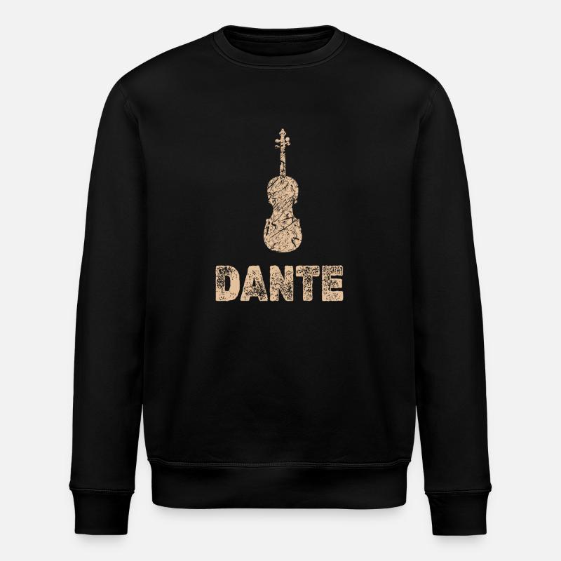 Geschenk für Dante - Stanley/Stella Unisex Bio-Sweatshirt ROLLER - Schwarz