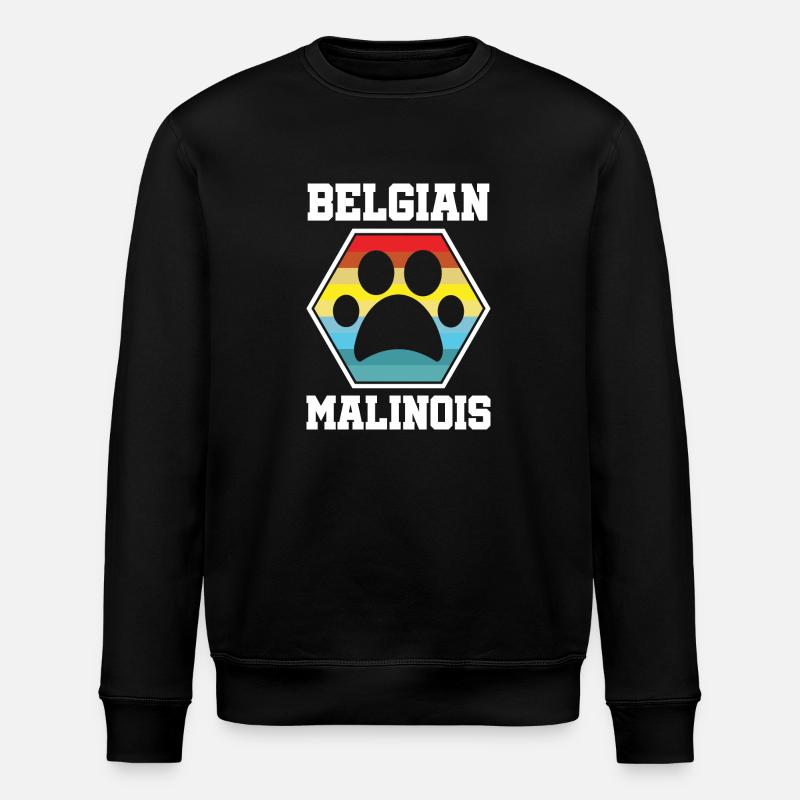 malinois belge Rtero malinois belge - Sweat bio ROLLER Stanley/Stella Unisexe - noir
