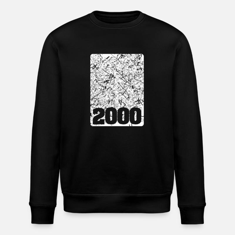 Numéro 2000 - Sweat bio ROLLER Stanley/Stella Unisexe - noir