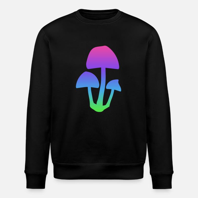 Shrooms - Sweat bio ROLLER Stanley/Stella Unisexe - noir