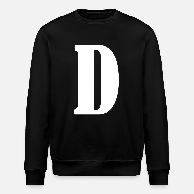 D - Stanley/Stella ROLLER Unisex Organic Sweatshirt - black