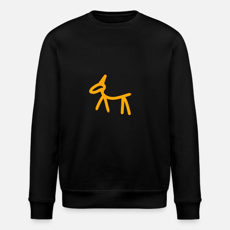 Grottes de peinture - Sweat bio ROLLER Stanley/Stella Unisexe - noir