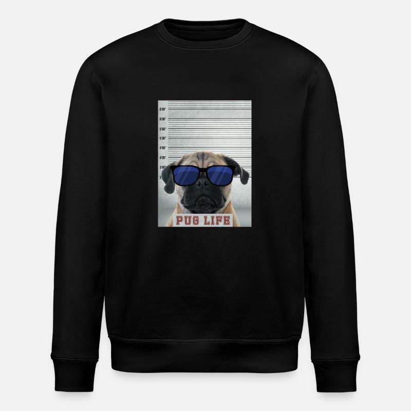 carlin est la vie - Sweat bio ROLLER Stanley/Stella Unisexe - noir