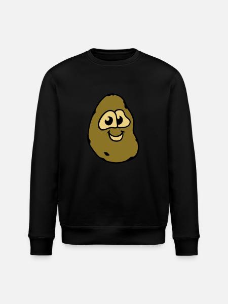 small potato - Stanley/Stella ROLLER Unisex Organic Sweatshirt - black