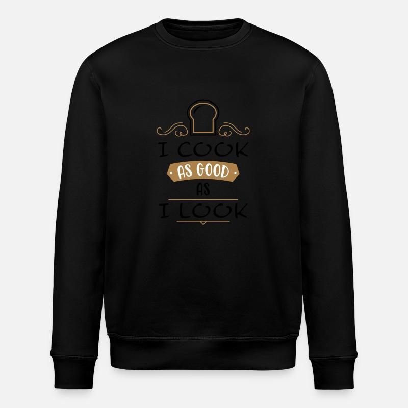 Hobbykoch - Stanley/Stella Unisex Bio-Sweatshirt ROLLER - Schwarz