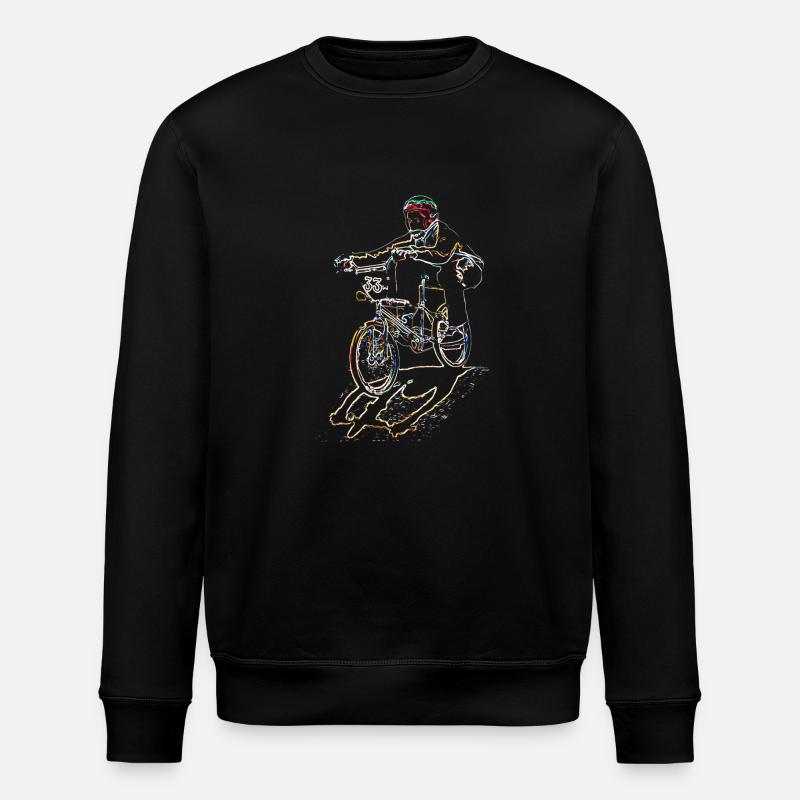 bmx - Sweat bio ROLLER Stanley/Stella Unisexe - noir
