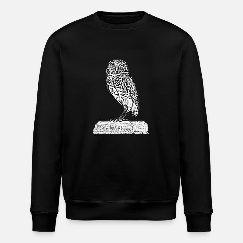 la chouette - Sweat bio ROLLER Stanley/Stella Unisexe - noir