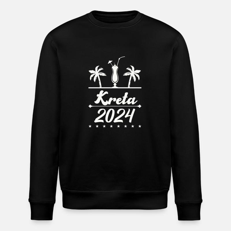 Crete 2024 - Stanley/Stella ROLLER Unisex Organic Sweatshirt - black