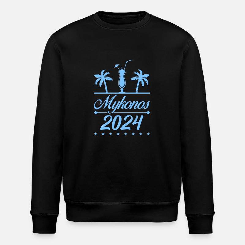 Mykonos 2024 - Sweat bio ROLLER Stanley/Stella Unisexe - noir