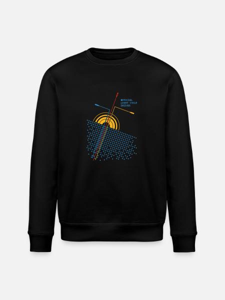 Official lightcycle driver - Stanley/Stella ROLLER Unisex Organic Sweatshirt - black