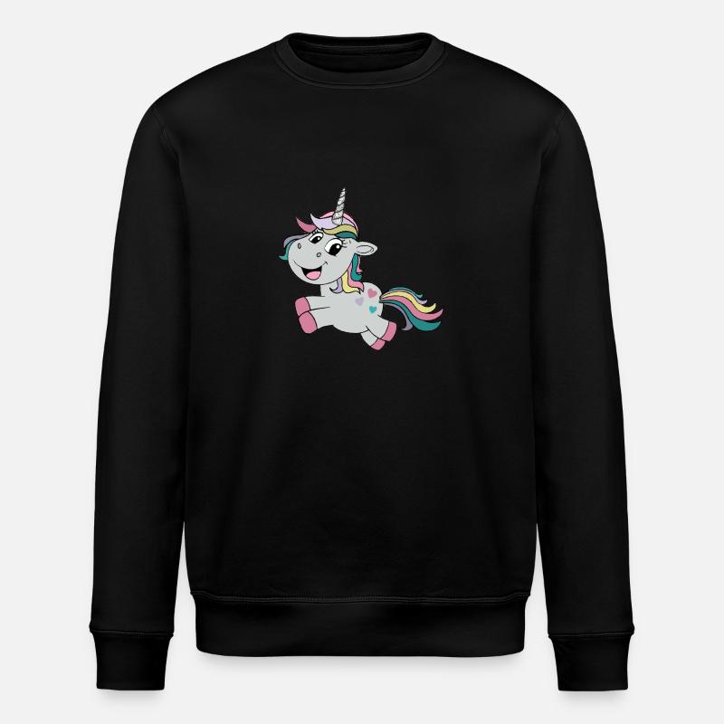 Licorne - Sweat bio ROLLER Stanley/Stella Unisexe - noir