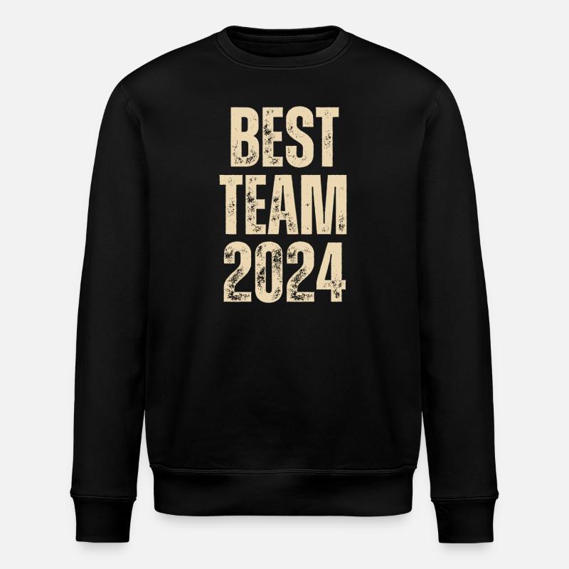 BEST TEAM 2024 - Stanley/Stella ROLLER Unisex Organic Sweatshirt - black