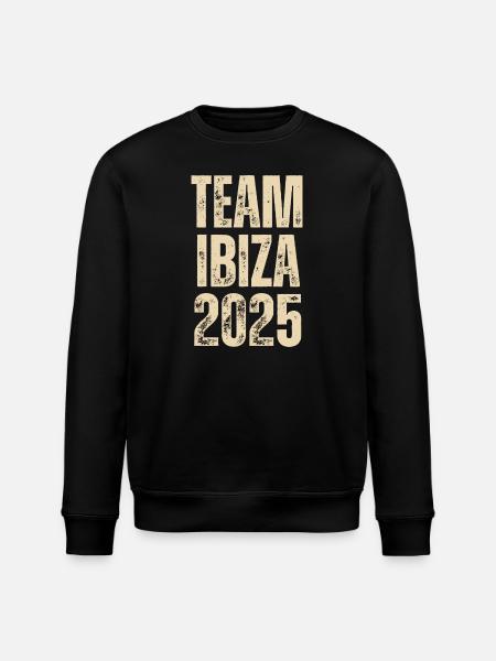 ÉQUIPE IBIZA 2025 - Sweat bio ROLLER Stanley/Stella Unisexe - noir