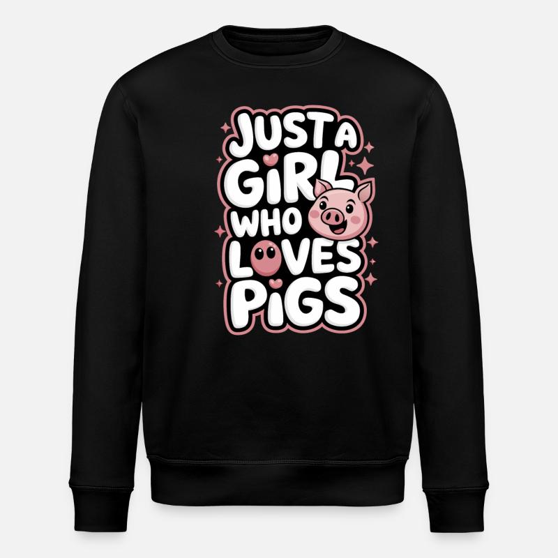 Animal cochon - Sweat bio ROLLER Stanley/Stella Unisexe - noir