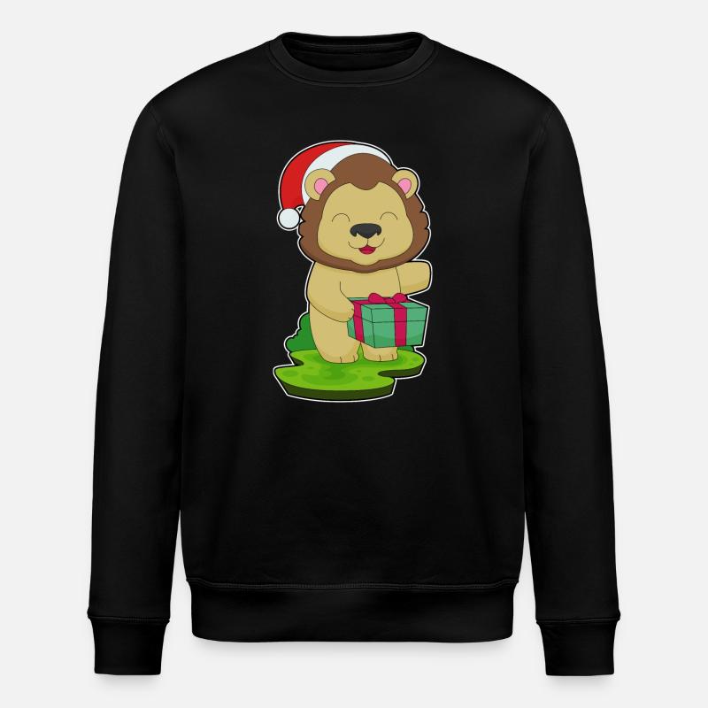 Forfait Noël Lion - Sweat bio ROLLER Stanley/Stella Unisexe - noir