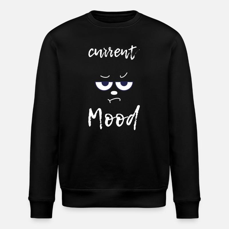 Current Mood funny - Stanley/Stella Unisex Bio-Sweatshirt ROLLER - Schwarz