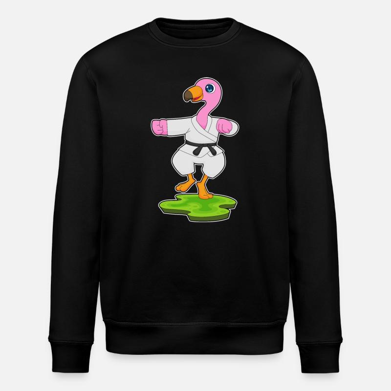 Flamingo Arts Martiaux - Sweat bio ROLLER Stanley/Stella Unisexe - noir