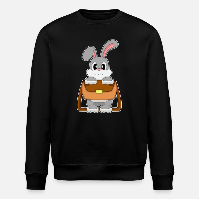 Sac à bandoulière Bunny - Sweat bio ROLLER Stanley/Stella Unisexe - noir