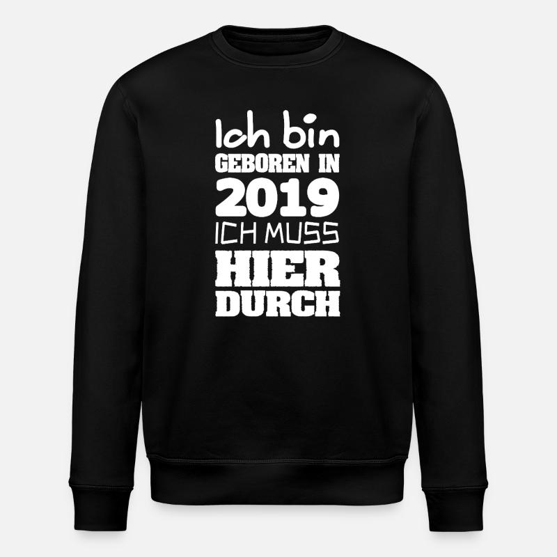 2019 - Stanley/Stella ROLLER Unisex Organic Sweatshirt - black