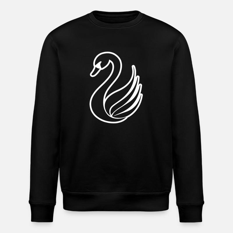 Cygnes cygnes - Sweat bio ROLLER Stanley/Stella Unisexe - noir
