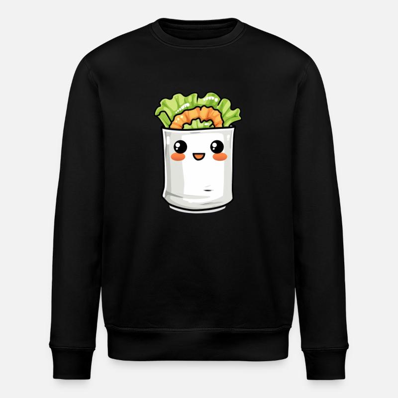Bande dessinée Burrito drôle - Sweat bio ROLLER Stanley/Stella Unisexe - noir