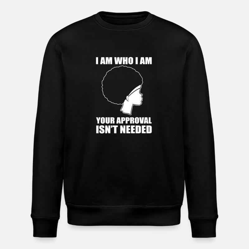 Afro Latina - Stanley/Stella Unisex Bio-Sweatshirt ROLLER - Schwarz