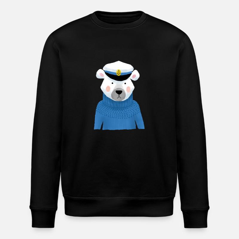 chien de mer - Sweat bio ROLLER Stanley/Stella Unisexe - noir