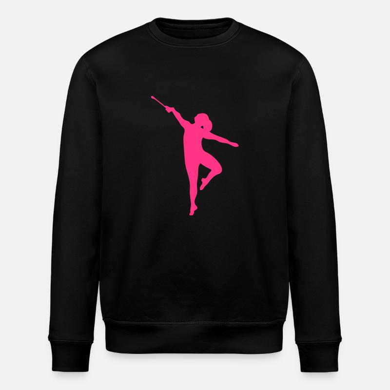 danseuse twirling baton1 - Sweat bio ROLLER Stanley/Stella Unisexe - noir
